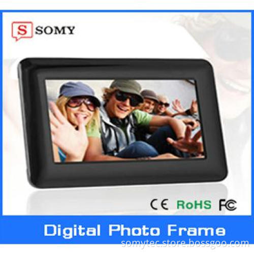 7Inch hotsale real factory TFT newly Full Function Digital Photo Frame